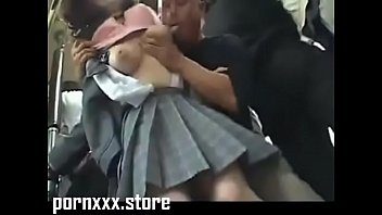 Japanese School Girl get Fuck on Bus - pornxxx.store