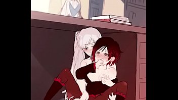 RWBY Weiss Plays With Ruby's Cunt