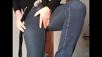 in jeans