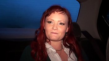 Dogging sex with a passionate redhead girl Part 1