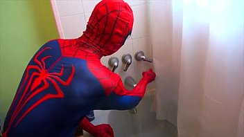 Spiderman Takes A Bath! Spiderman Bath time! Superhero Fun in Real Life