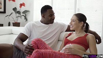 Teen stalker Abella Danger is obsessed with her hot ebony neighbor Jax Slayher. She invited him in her house and seduces him just to fuck her pussy.