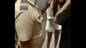 Drunk Indian hot actress Megha sharma strips in front of police