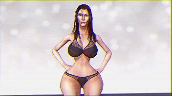 Kim Kardashian Makes A Sexy Dance For Kanye West And Zeliwipin