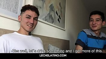 Hunky Latin males bareback reality gay sex for cash-LECHELATINO.COM