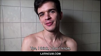 Amateur Young Latino Twink Paid Cash To Fuck Big Dick Stranger In Bathroom