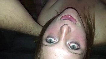MMM You gona gimme some cum!? Redheaded BBW Rides the absolute FUCK out of my dick then DRINKS a THICK LOAD