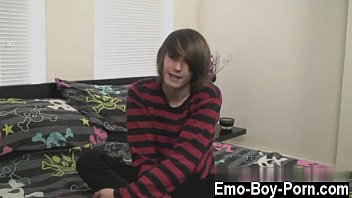 Gay XXX Hot emo stud Mikey Red has never done porn before! HomoEmo is