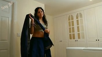 to suck grand father's cock - young daughter in saree learns kamasutra, a., m. and groped POV Indian