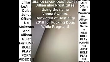 Jillian LeAnn Quist Jones LOVES KINK ROLE PLAY W/ Ryan Quist as Makenna & Allison Quist are STAR ACTORS IN ROLE PLAY KINK PORN VIDEO