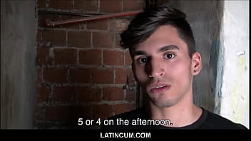 Amateur Skinny Young Latino Twink Boy Fucked On Job Site POV