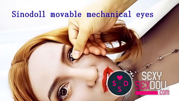 Sinodoll movable mechanical eyes at SexySexDoll.com
